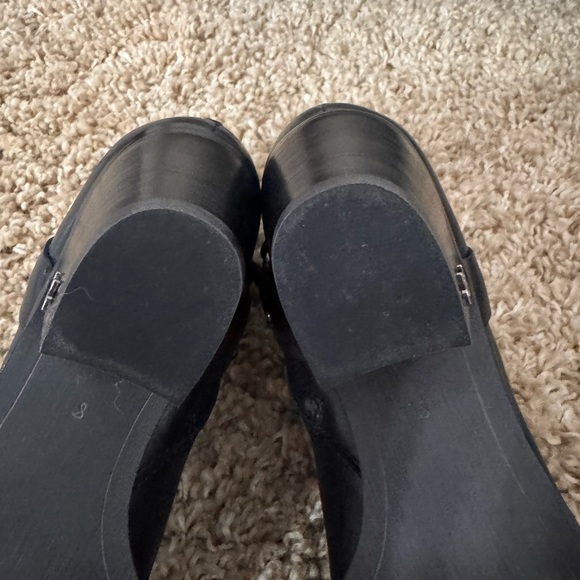 Sam Edelman Riker Leather Moto Ankle Bootie Size 8 - Picture 6 of 11